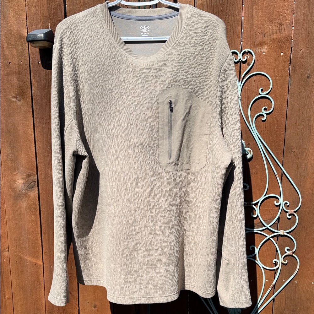 Athletic Works Charcoal Activewear Top 2XL